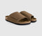 Womens BIRKENSTOCK Solana Slides Dark Tea