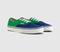 Vans Authentic Trainers Green Blue White