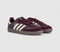 adidas Samba Og Trainers Maroon Off White Gold Metallic