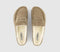 Mens BIRKENSTOCK Naples Shearling Clogs Taupe Suede