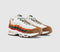 Nike Air Max 95 Trainers Sail Metallic Silver Total Orange Sport Green Gym
