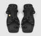 Womens Flowze Flo Square Sandals Black