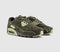 Nike Air Max 90 Trainers Med Olive Cargo Khaki White