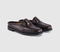 Womens G.H Bass & Co Weejun Penny Sliders Chocolate Leather