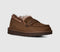 Womens UGG Ellis Nubuck Loafers Dark Chestnut