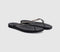 Womens Sleepers Tapered Flip Flop Black Transparent