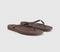 Womens Sleepers Tapered Flip Flops Brown
