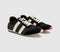 OFFICE Tropical Mesh Slim Sole Lace Up Trainers Black