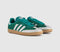 adidas Samba OG Trainers Rhinestone Equipment Green Silver Metallic Gum