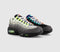 Nike Air Max 95 Trainers Black Volt White