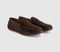 Womens Vagabond Shoemakers Mika Driver Loafers Coffee Suede