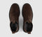 Mens OFFICE Bedford Chunky Chelsea Boots Brown Suede