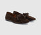 Womens Vagabond Shoemakers Hilary Tassel Ballet Pumps Coffee