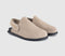 Womens Good News Frank Mules Beige Suede
