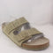 Womens Birkenstock Arizona Two Strap Faded Khaki