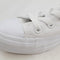 Converse All Star Low White Mono Trainers
