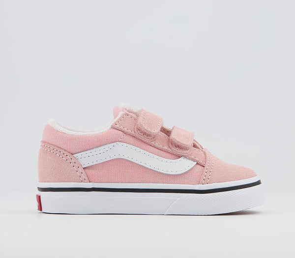 Kids Vans Old Skool (T) Powder Pink True White