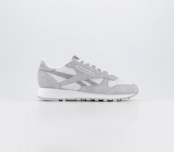 Reebok Cl Leather Pure Grey Alabaster Trainers