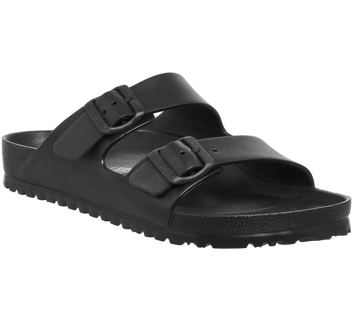 Mens Birkenstock Arizona Two Strap Black Eva