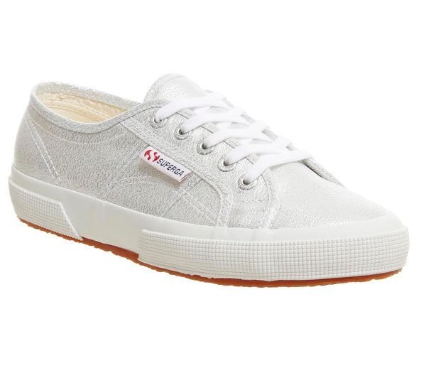 Superga 2750 Trainers Grey Silver