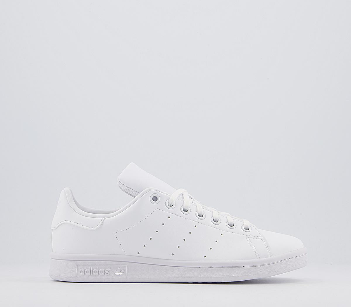 Stan smith store all white junior