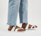 Womens Birkenstock Mayari Cross Strap Sandals White Birko Flor