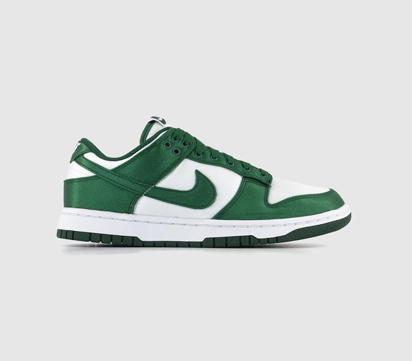 Nike Dunk Low White Team Green Trainers