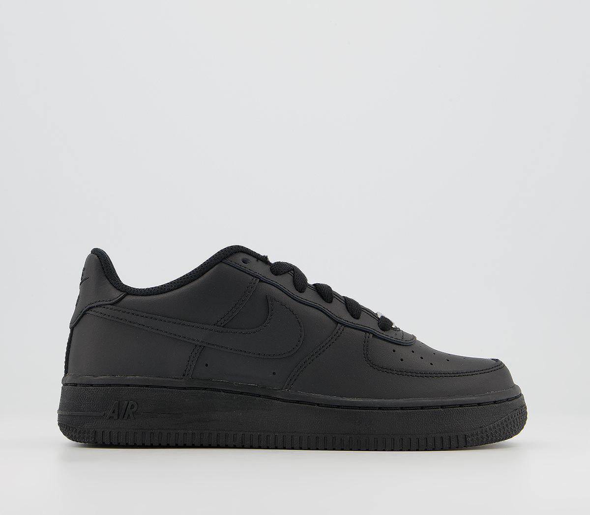 Kids Nike Af1 Boys Black Trainers