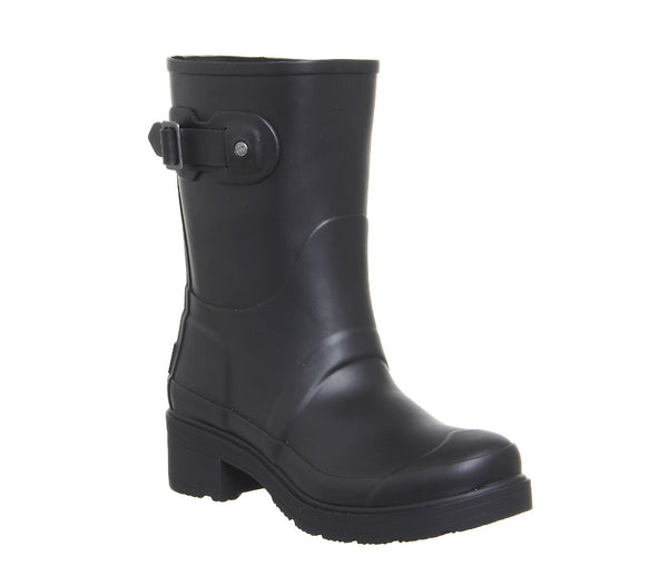 Womens Hunter Original Ankle Boot Black - OFFCUTS SHOES by OFFICE