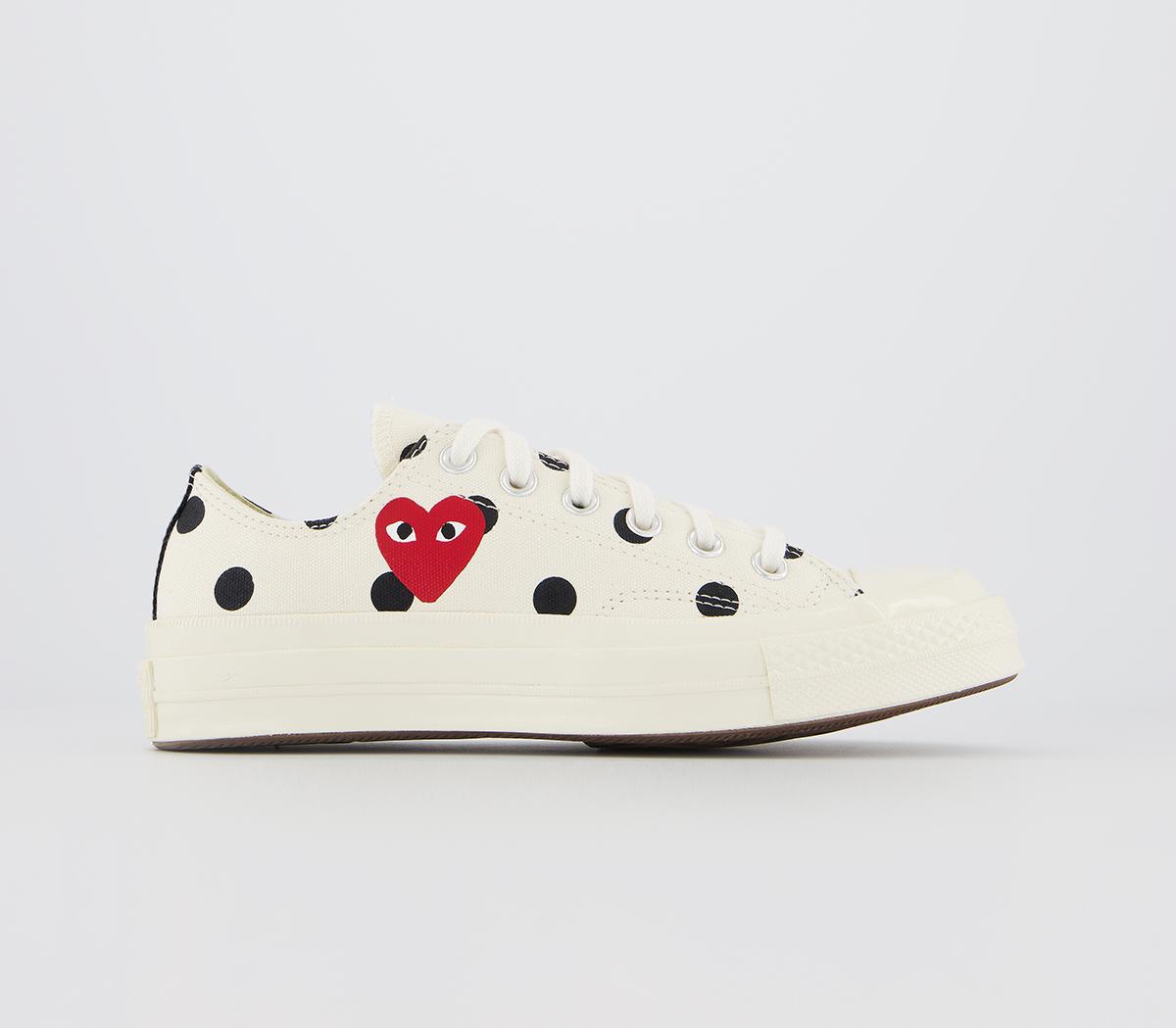 jeg er tørstig gasformig Foragt Womens Comme Des Garcon Ct Lo 70S X Play Cdg Polka Off White – OFFCUTS  SHOES by OFFICE