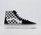 Vans Sk8 Hi Black White Checkerboard