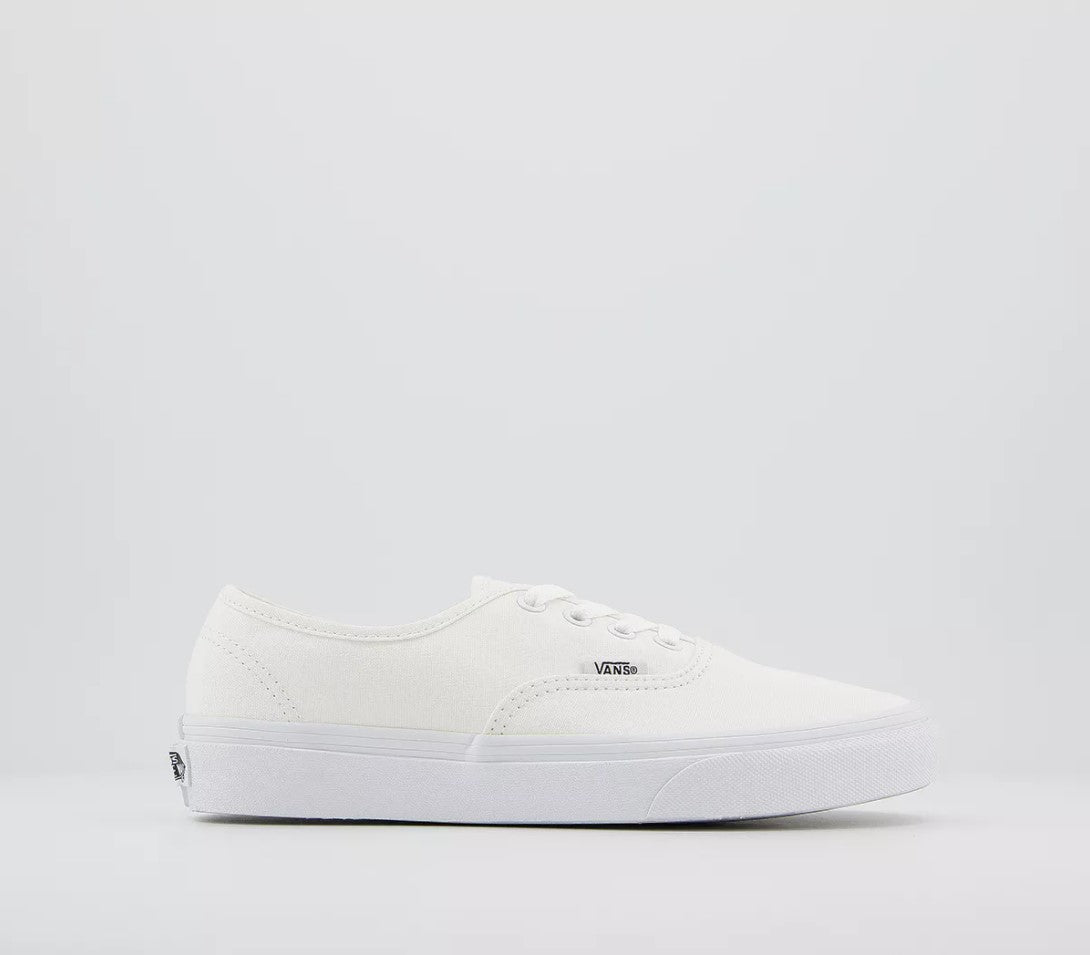 Mens Vans Authentic True White Trainers
