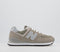 Mens New Balance 574 Grey Trainers - OFFCUTS SHOES by OFFICE