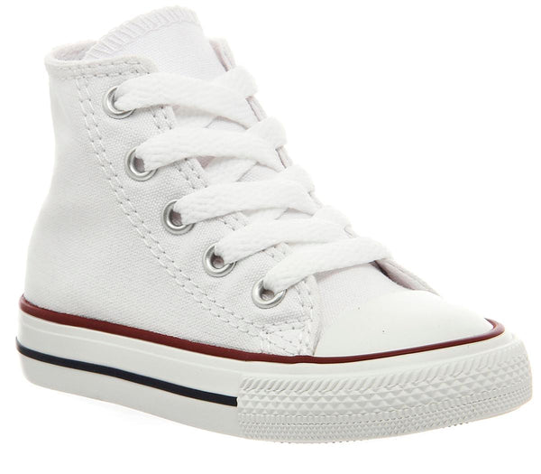 Kids Converse Small Star Hi Canvas Optical White