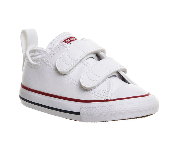 Kids Converse All Star 2Vlace Optical White Leather