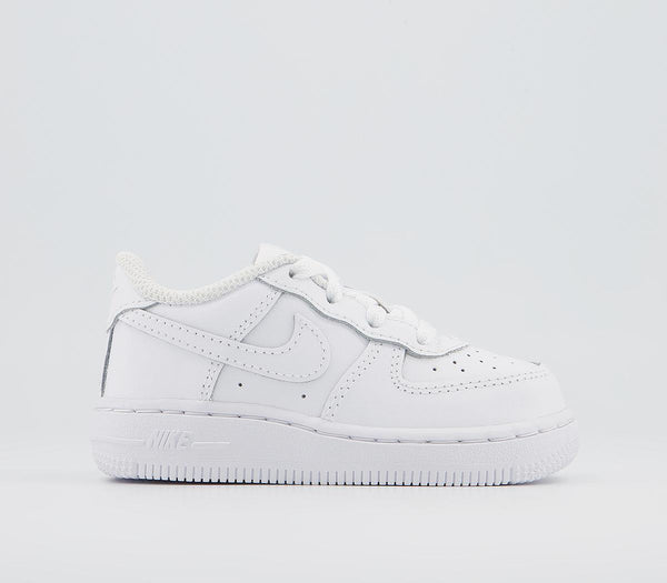 Kids Nike Air Force 1 Infant White White White Trainers