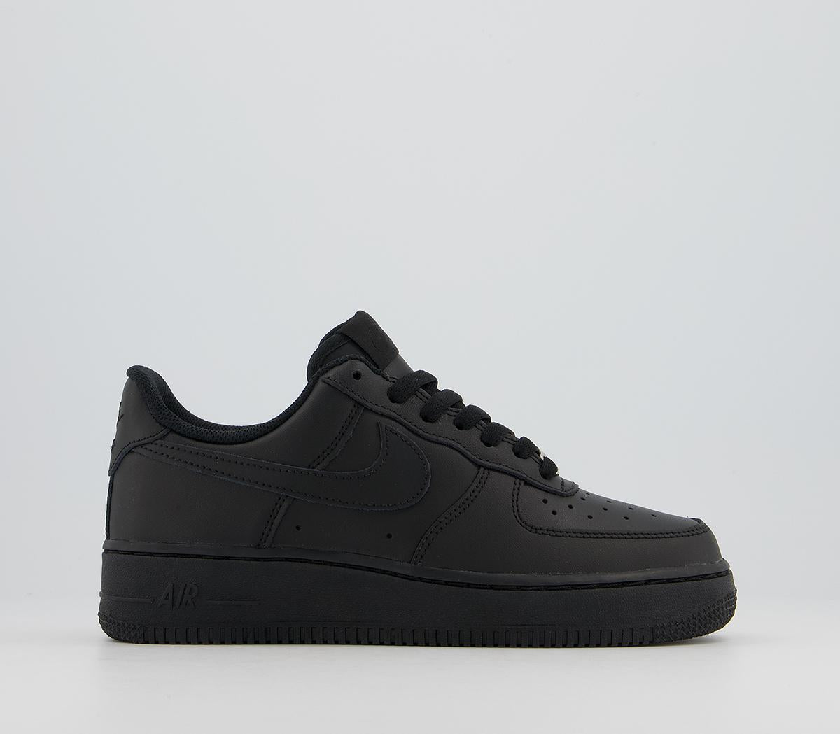 Ladies black air force hot sale 1