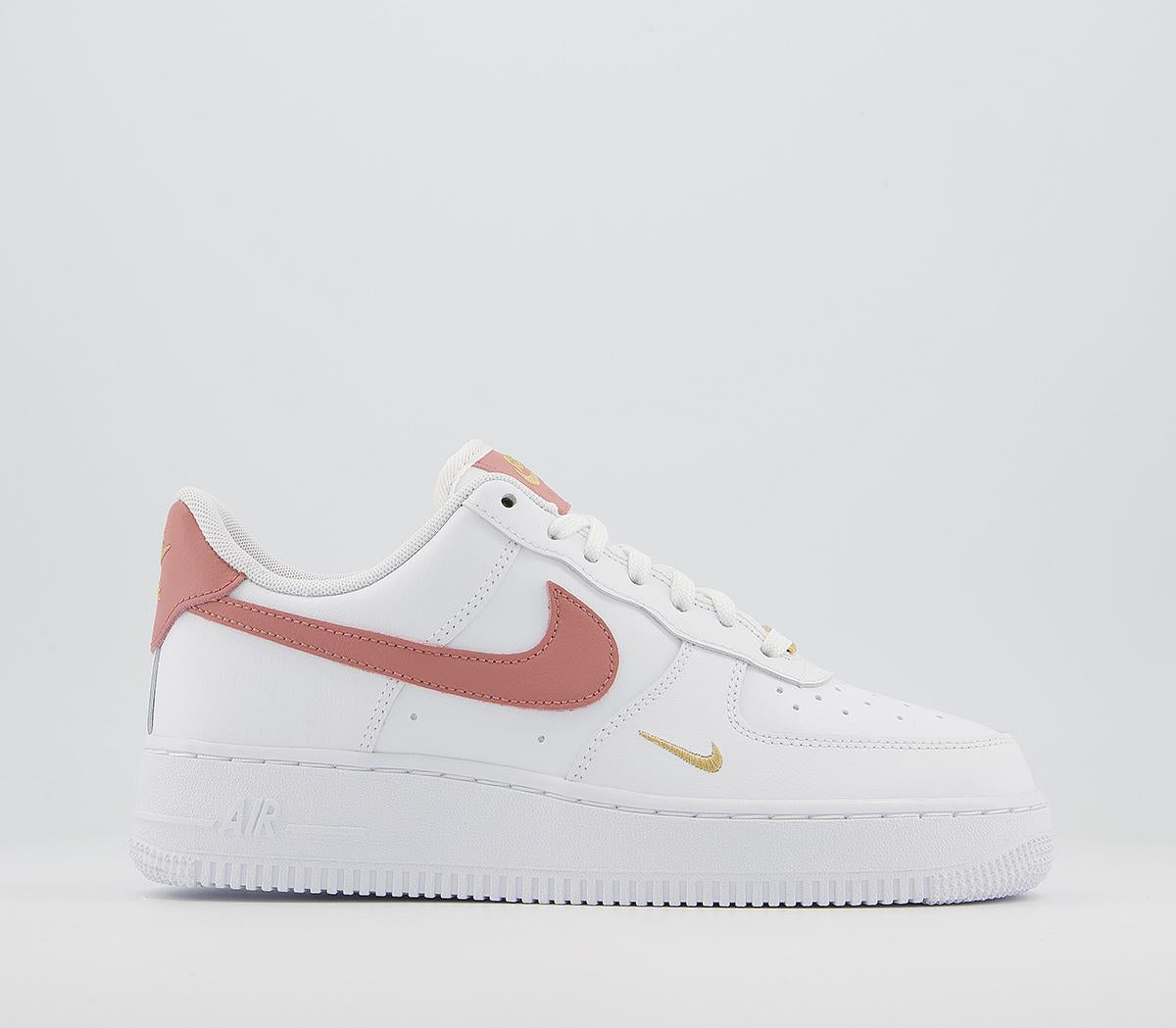 Nike Air Force 1 07 White Rust Pink White Rust Pink Trainers