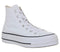 Converse All Star Lift Hi White Black White Trainers