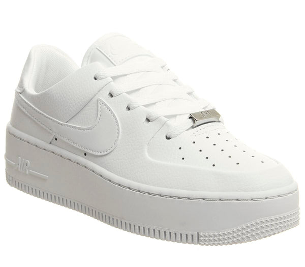 Nike Air Force 1 Sage White White Trainers