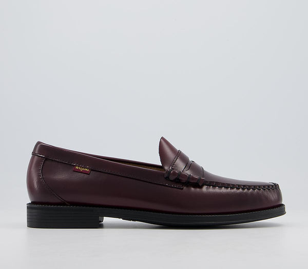 Mens G.H. Bass & Co. Weejun Ii Larson Moc Penny Wine