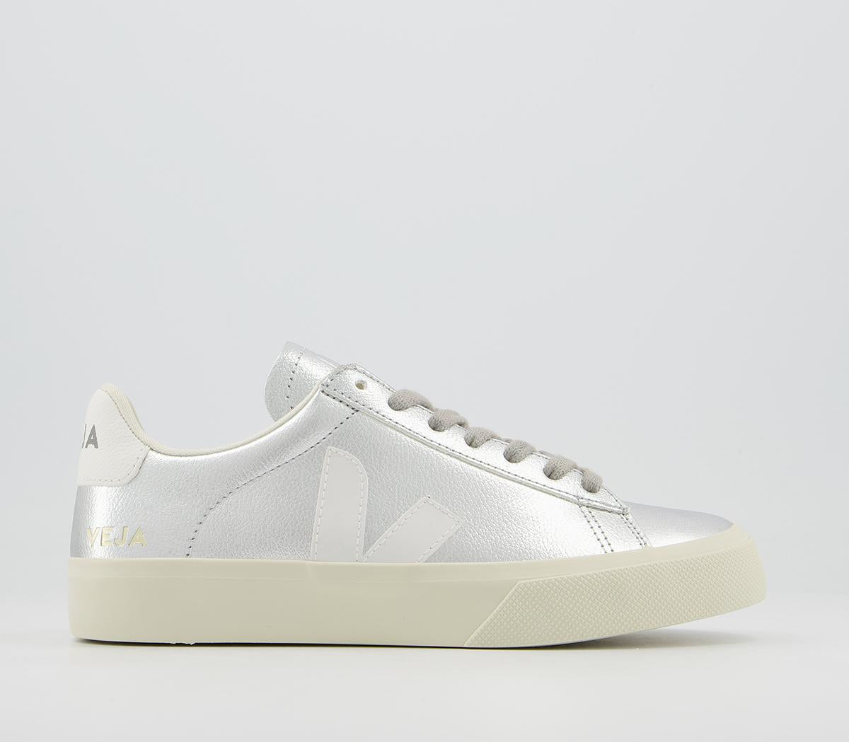 VEJA Campo Silver White F Trainers