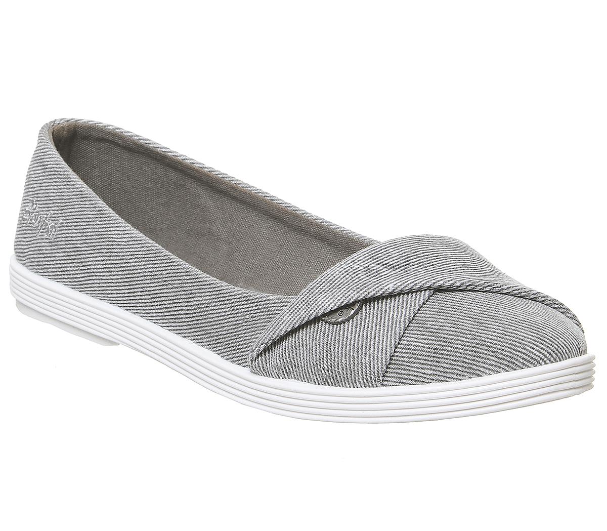 Ladies Blowfish Malibu Tizzy Pump Grey Smokey Twill