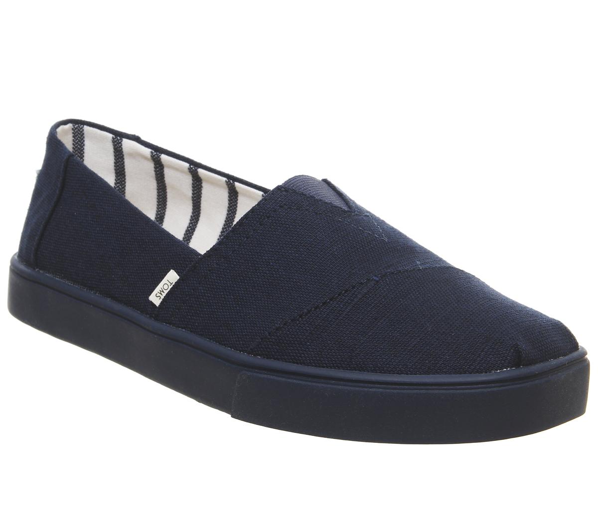 Mens Toms Alpagarta Cupsole Navy Heritage