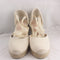 Womens Office Marmalade Wf Espadrille Wedge Natural Canvas