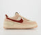 Nike Air Force 1 Shadow Trainers Shimmer Mars Stone Sanddrift Pearl White