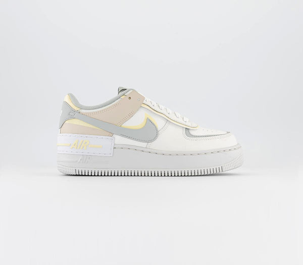 Nike Air Force 1 Shadow Sail Light Silver Citron Tint Trainers
