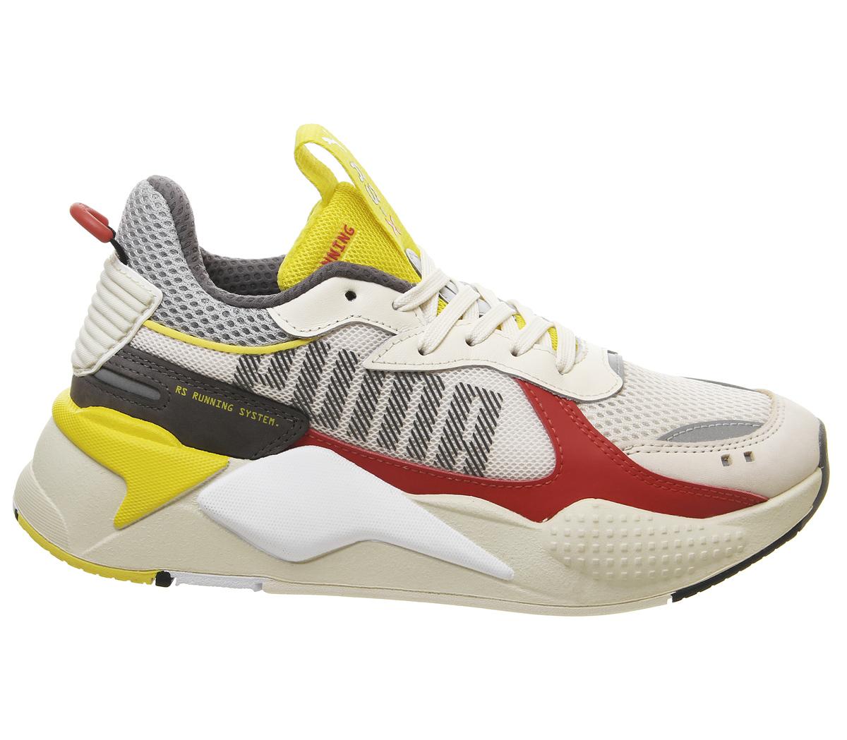 Dólar bostezando Espinoso Mens Puma RsX Bold Whisper White High Rise Red Blazing Yellow Trainers –  OFFCUTS SHOES by OFFICE