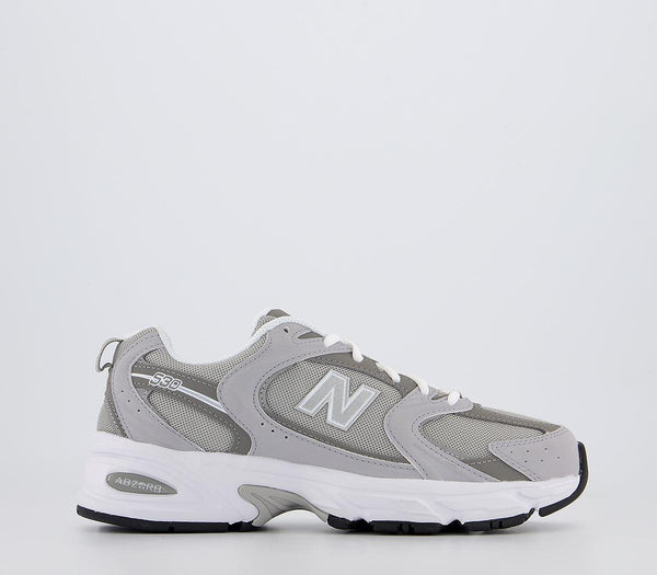 New Balance Mr530 Trainers Grey Silver White