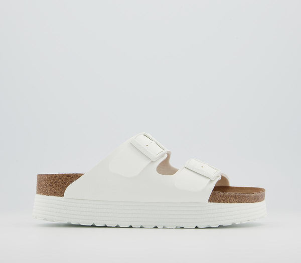 Birkenstock papillio platform discount white